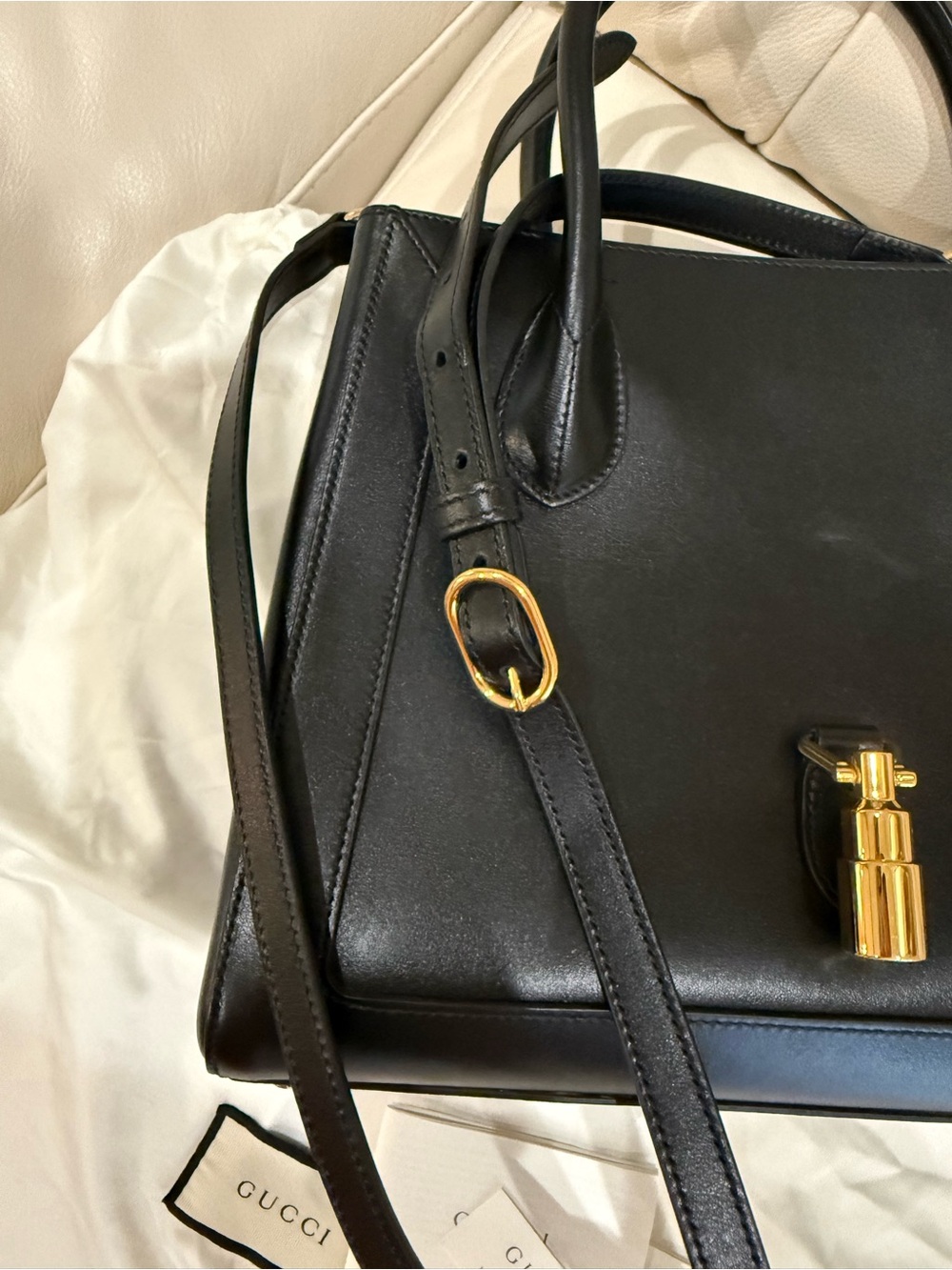 Gucci Jackie 1961 leather handbag - Picture 10 of 11